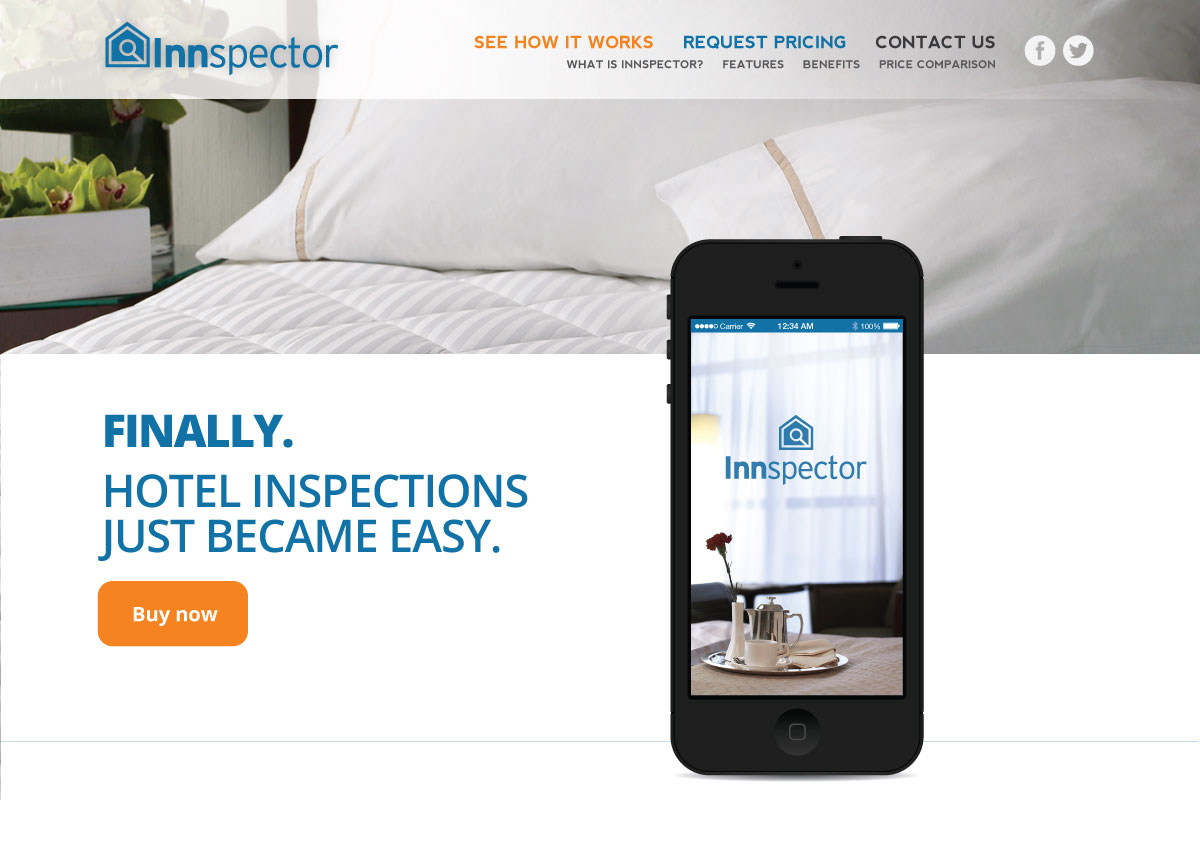 Innspector Marketing Website